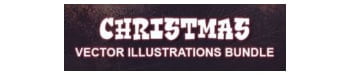 Christmas Vector Illustrations Bundle Logo