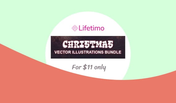 Christmas Vector Illustrations Lifetime Bundle