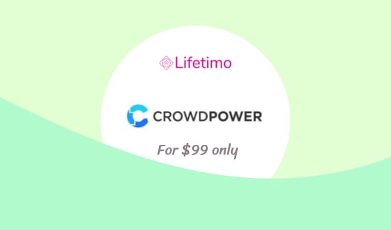 CrowdPower Lifetime Deal