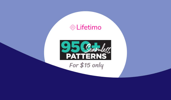 950+ Seamless Patterns Lifetime Deal