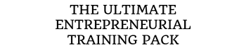 THE ULTIMATE ENTREPRENEURIAL TRAINING PACK Logo