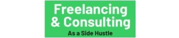 Freelancing and Consulting as a Side Hustle Logo