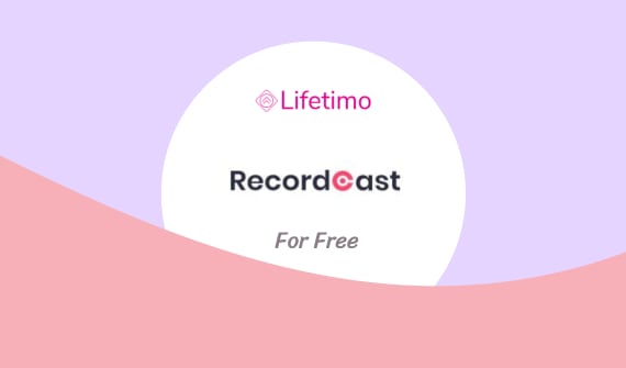 RecordCast Lifetime Deal