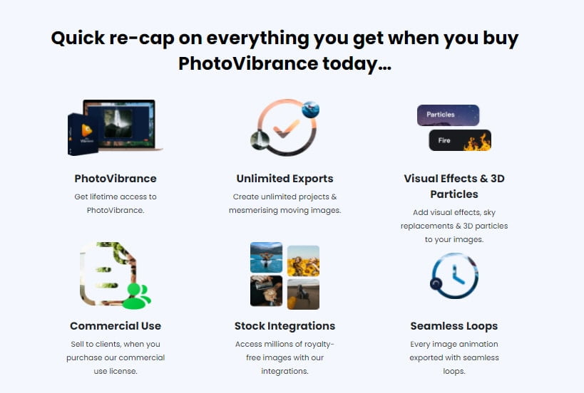 PhotoVibrance Lifetime Deal Features