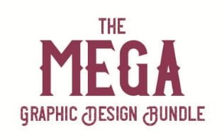 The Mega Graphic Design Bundle logo