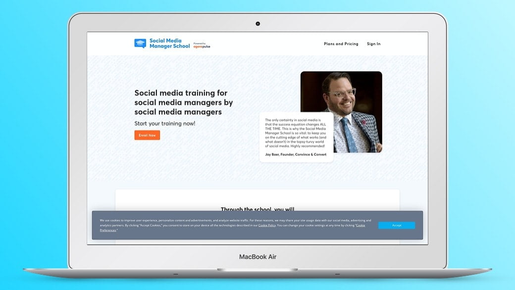 Social Media Manager School Feature Image
