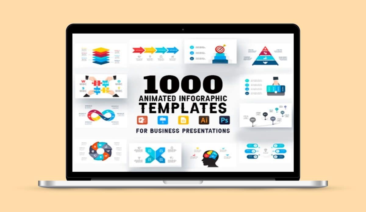 Animated Infographic Templates For Business Presentations Bundle Deal