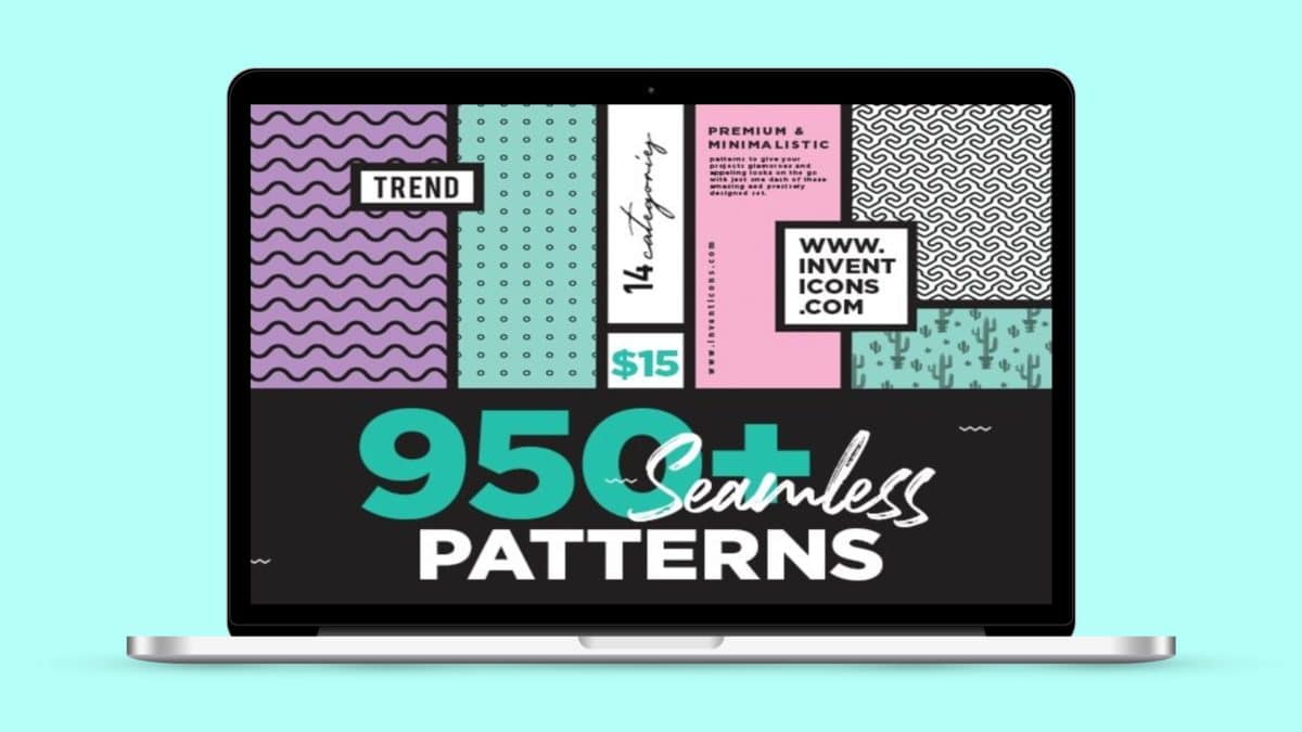 950+ Seamless Patterns Bundle Deal