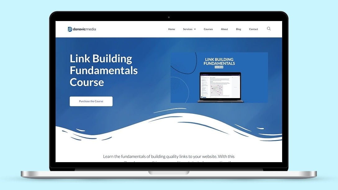 Link Building Fundamentals Course Image