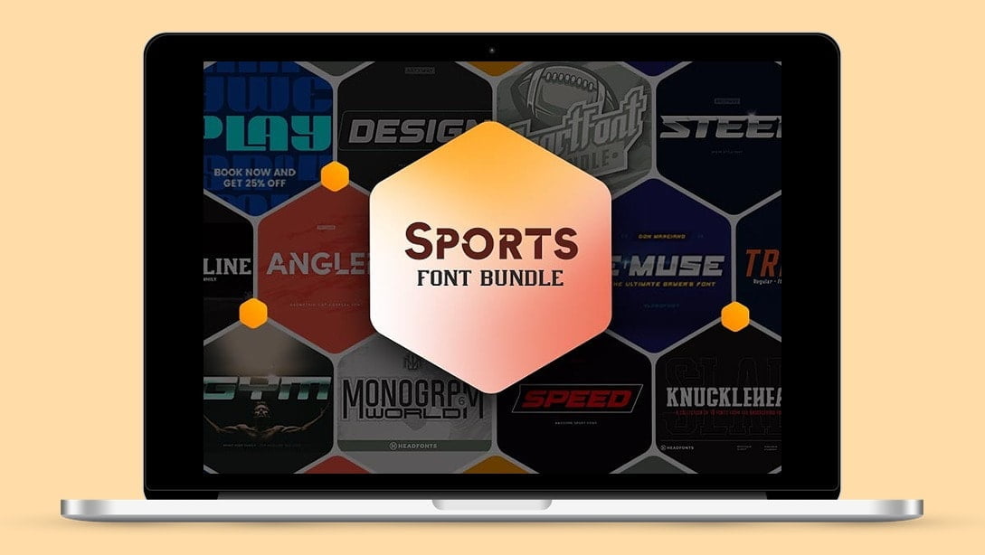 Sports Font Bundle image
