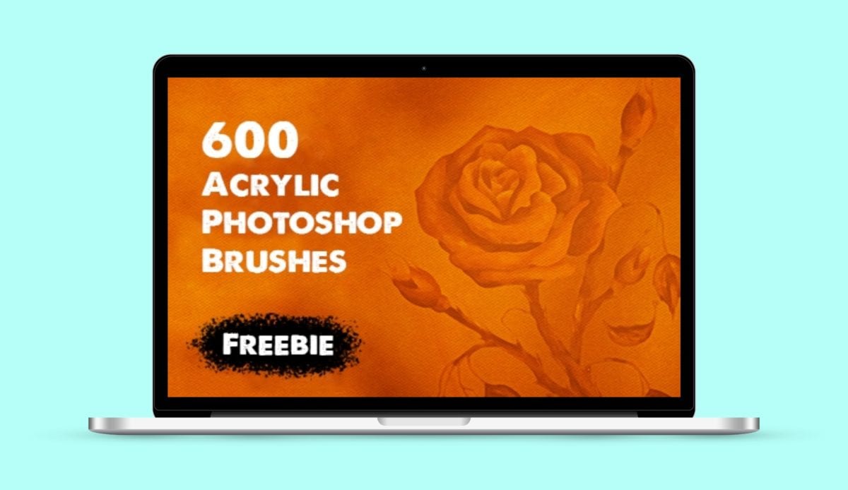 Acrylic Photoshop Brushes Bundle Deal