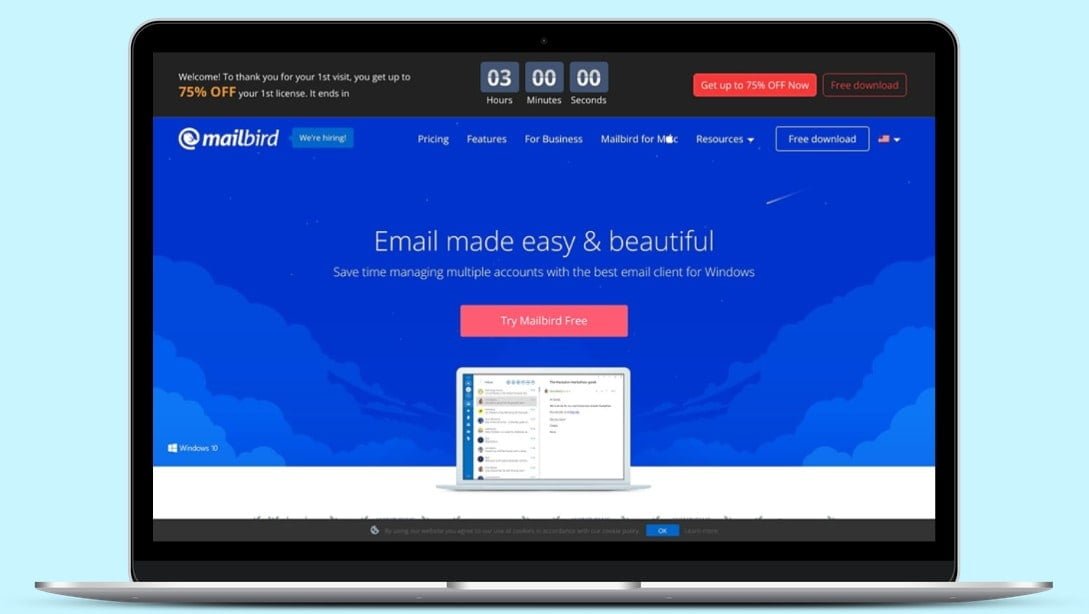 mailbird pro lifetime 50 off