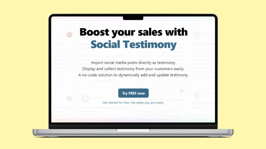 Social Testimony Lifetime Deal,  | Exclusive 35% OFF