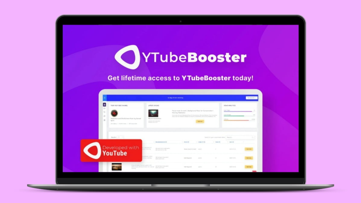 YTubeBooster Lifetime Deal, 