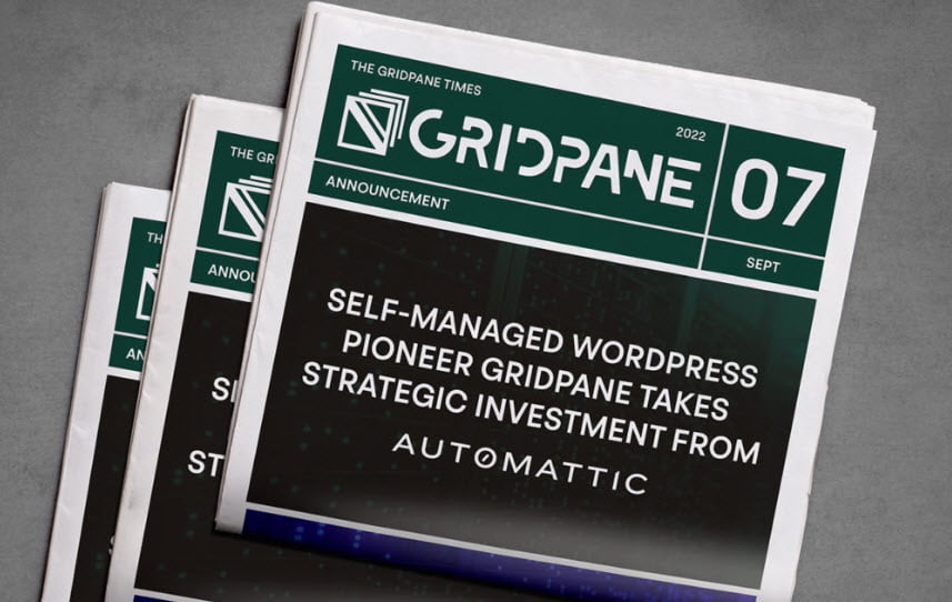 Gridpane Automattic Funding