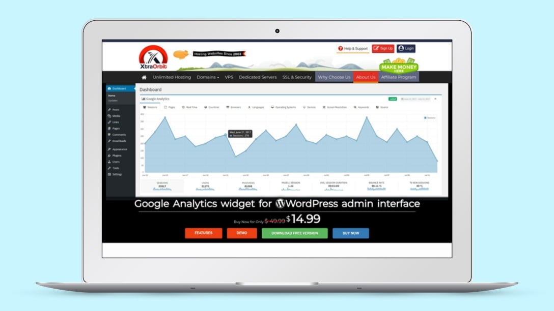 Lara, Google Analytics widget Lifetime Deal image