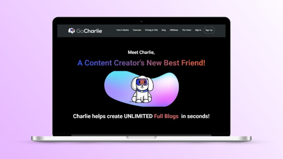 GoCharlie AI Lifetime Deal,  ✍ AI That Writes Your Marketing Content