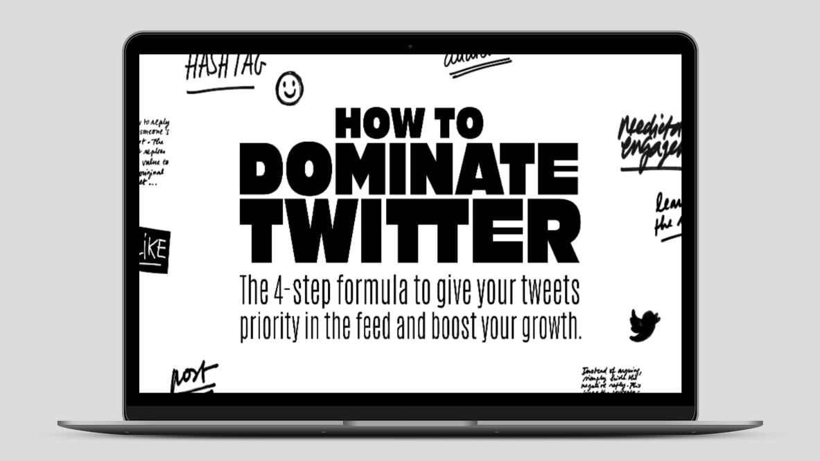 how to dominate twitter course lifetime deal image