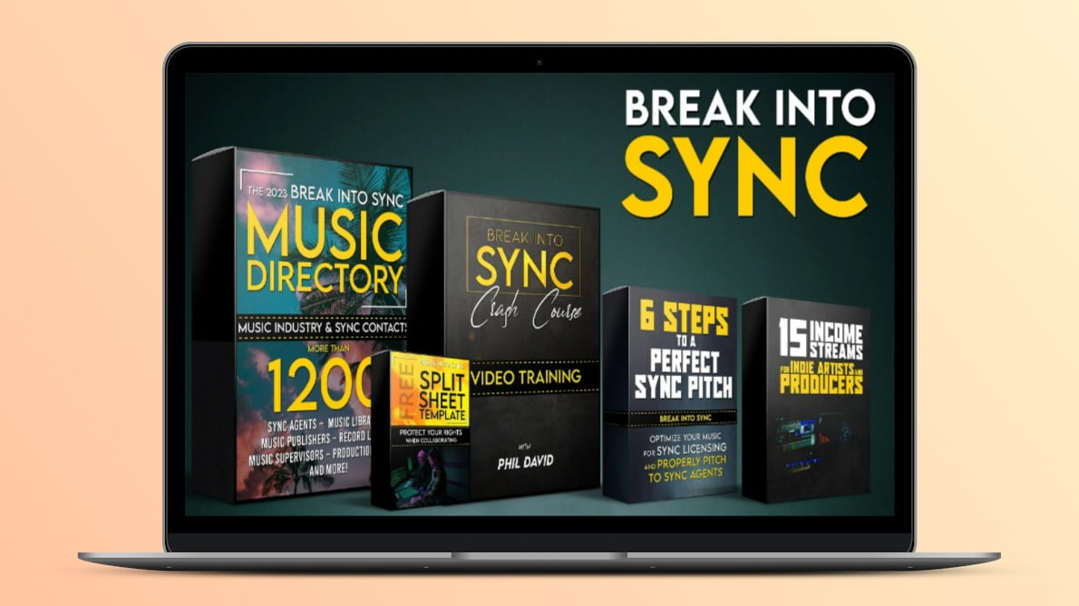 Break Into Sync Licensing Lifetime Bundle Deal Image