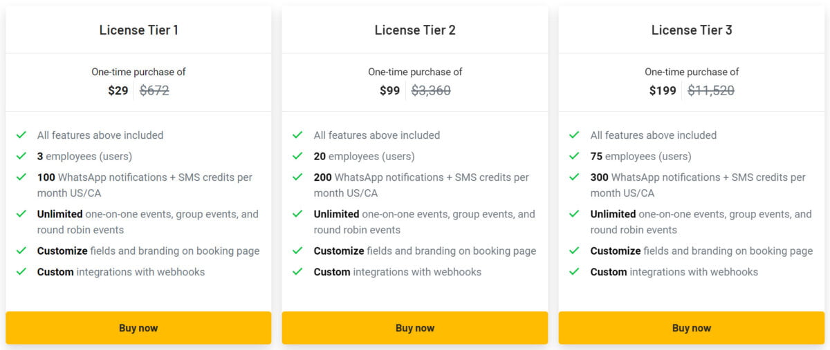 Intro Lifetime Deal Pricing