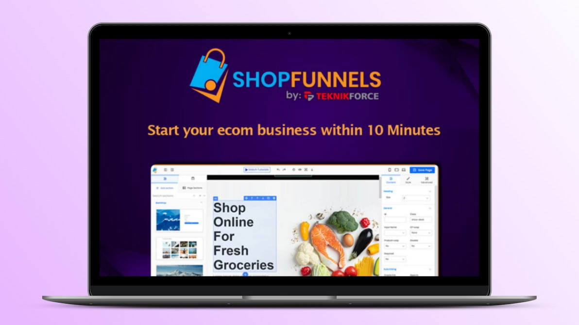 ShopFunnels Lifetime Deal Image