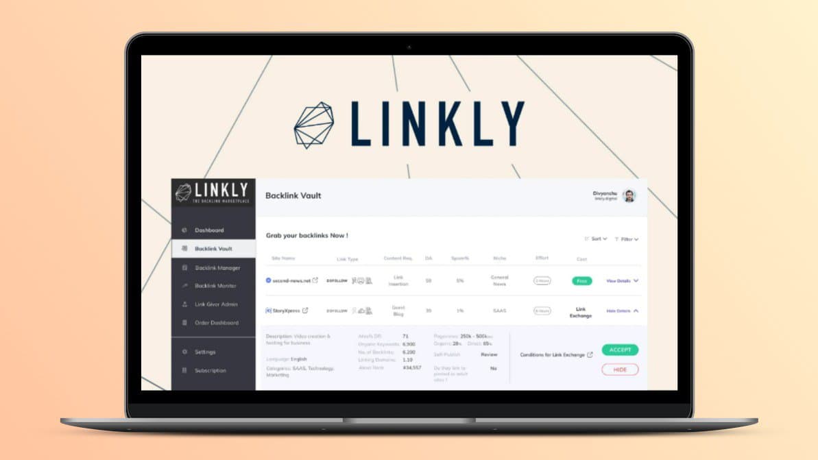 Linkly Lifetime Deal,  🔗 Effortlessly Build Legit Backlinks