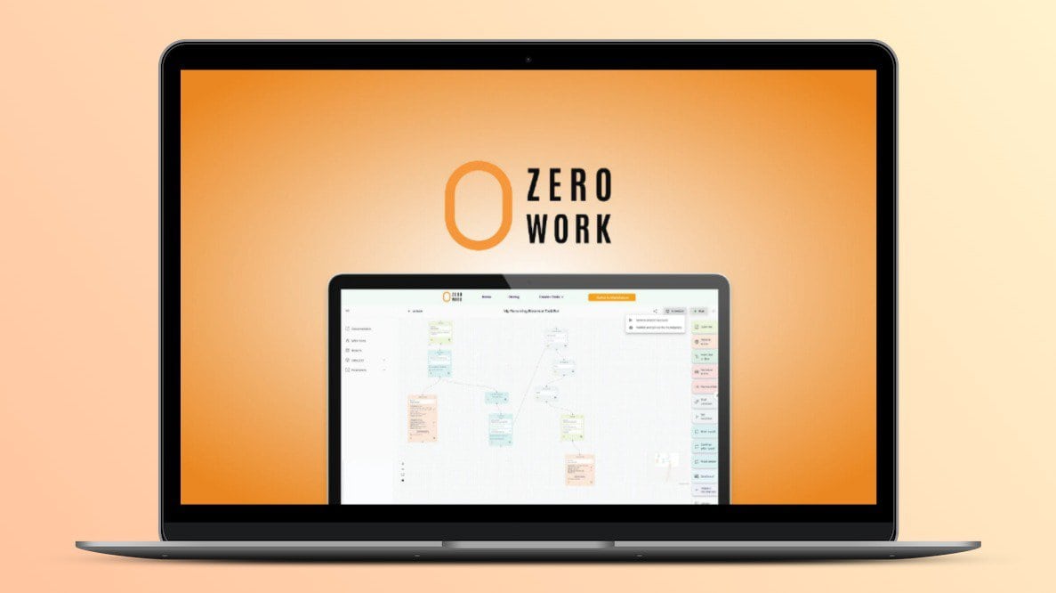 Zerowork Creator App Lifetime Deal Image