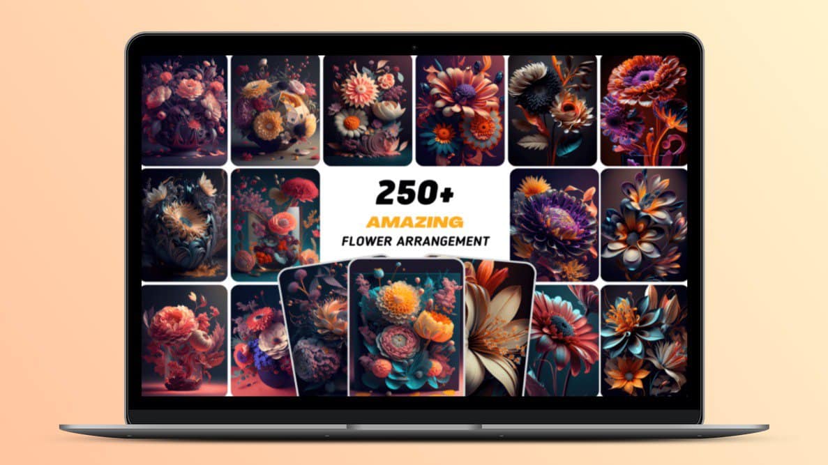 250+ Floral Arrangement Images Bundle | Lifetime License