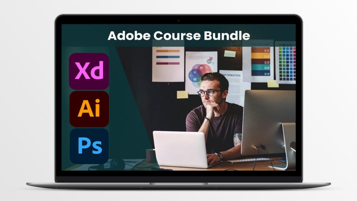 Adobe Course Bundle – Photoshop, Illustrator & XD | Lifetime Access