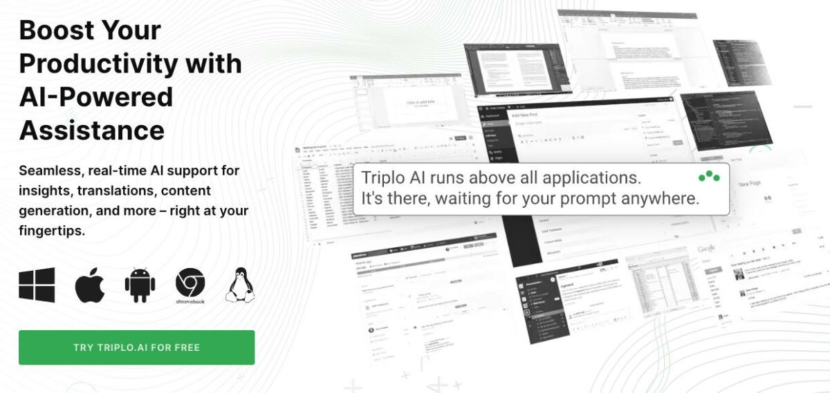 Triplo AI lifetime plan features