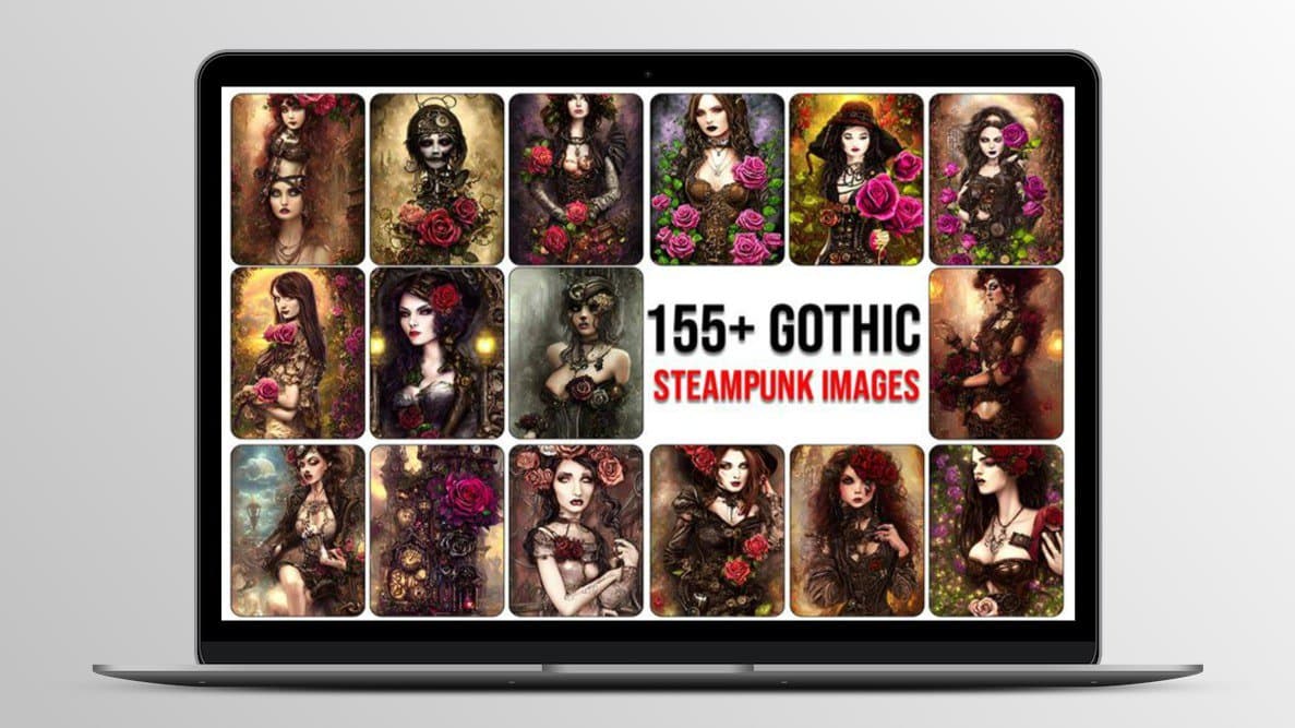 155+ Gothic Images Bundle Lifetime License Image