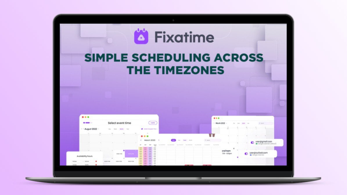 Fixatime Lifetime Deal | Schedule with more control & flexibility