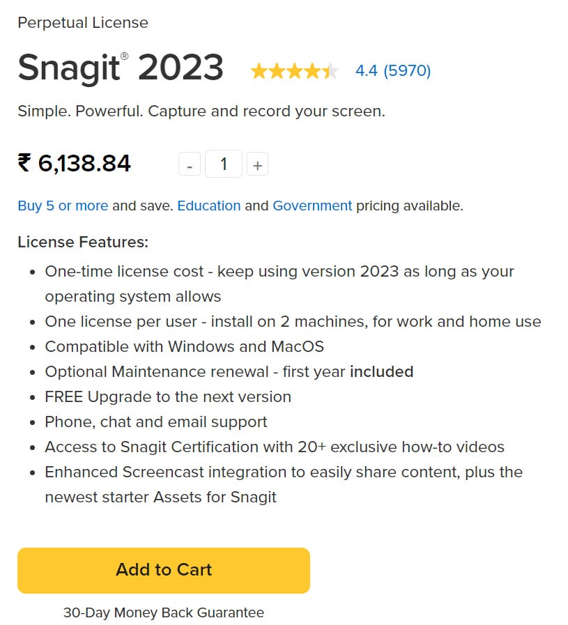 Buy Snagit
