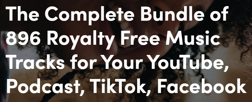 896 Royalty Free Music Tracks Complete Bundle Logo
