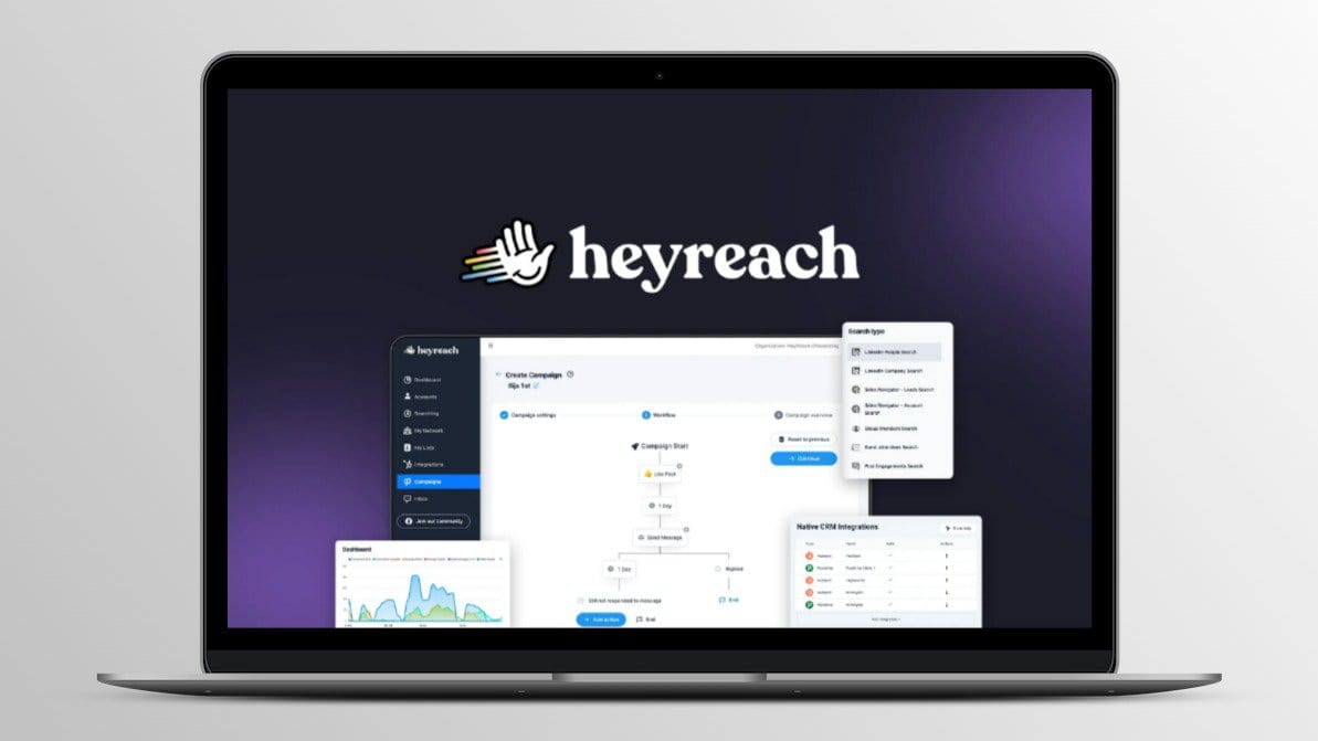 Heyreach Lifetime Deal Image