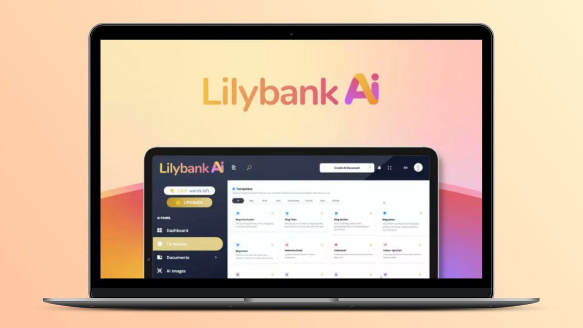 Lilybank AI Lifetime Deal ⚡ Generate Unique and Engaging Content Faster