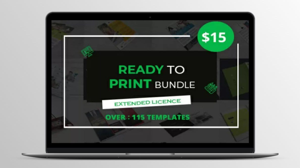 115+ Ready-To-Print Templates Bundle | Lifetime Licence