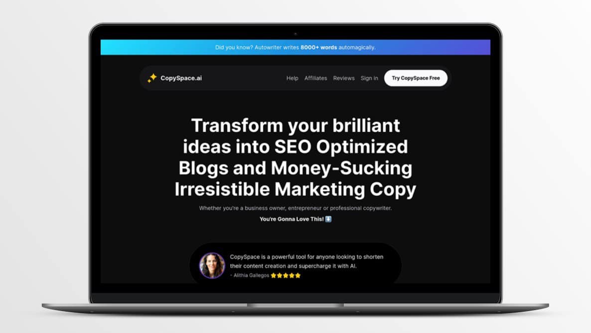 CopySpace Annual Deal 💪 Boost Your Copywriting Skills