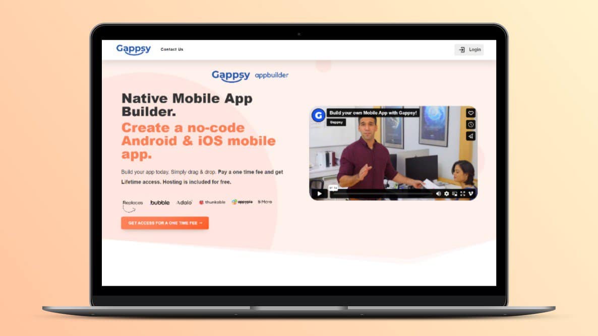 Gappsy Appbuilder Lifetime Deal Image