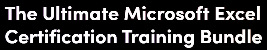 Microsoft Excel Certification Training Bundle Logo