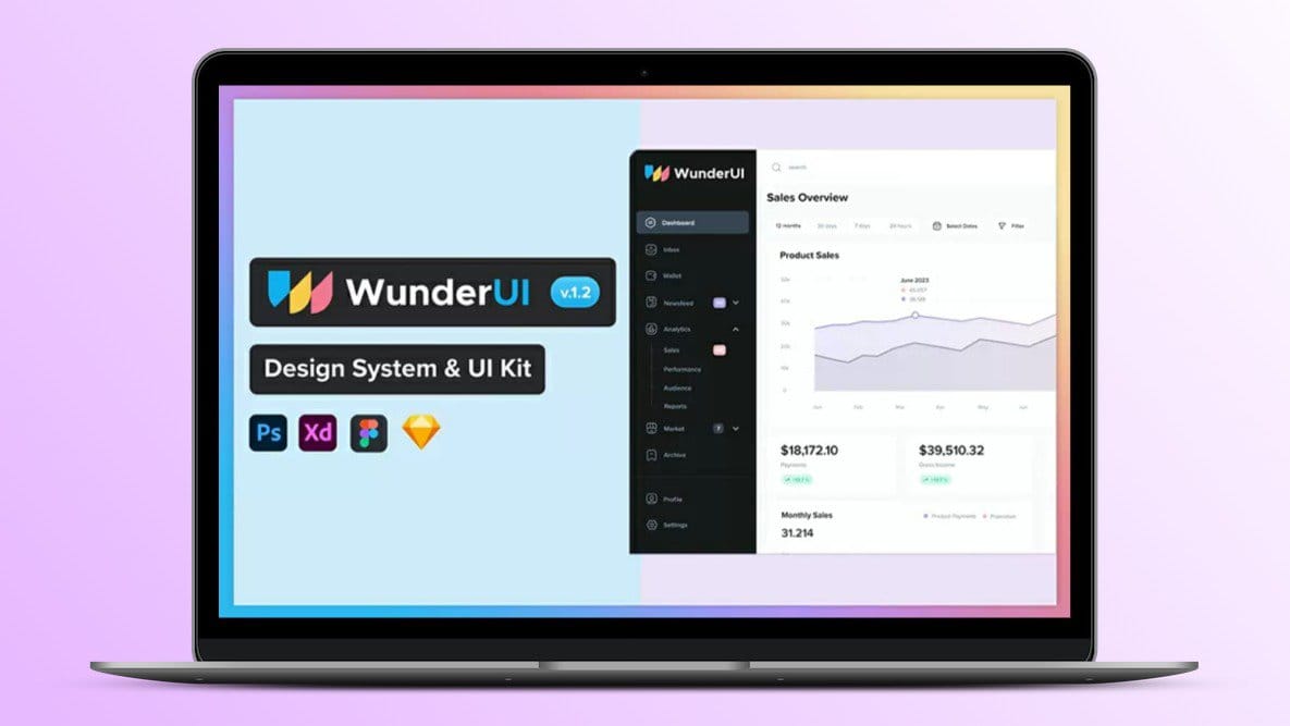 Wunder UI – Design System & UI Kit | Lifetime License