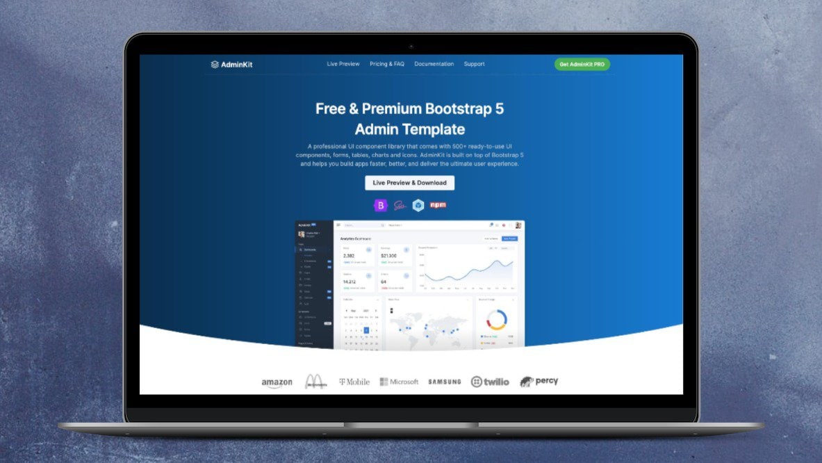 AdminKit Pro Lifetime Deal 🌟 Transform Your Dashboard Experience