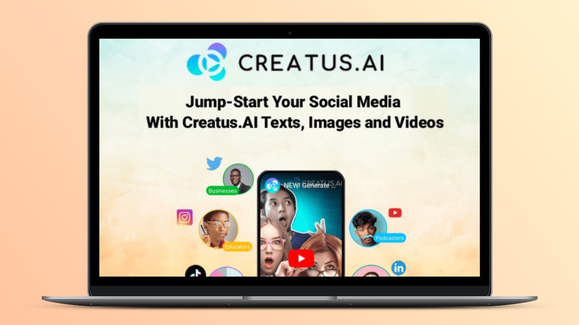 Creatus AI Lifetime Free Deal ✦ Generate endless social media content