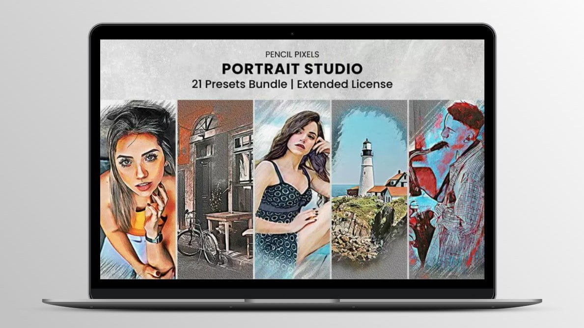 Portrait Studio – 21 Presets Bundle | Lifetime License