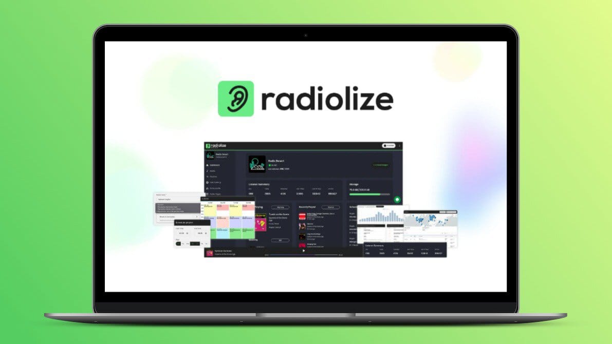 Radiolize Lifetime Deal,  🔉 Create, Broadcast, & Manage Your Online Radio Station.
