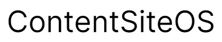 ContentSiteOS Lifetime Deal Logo