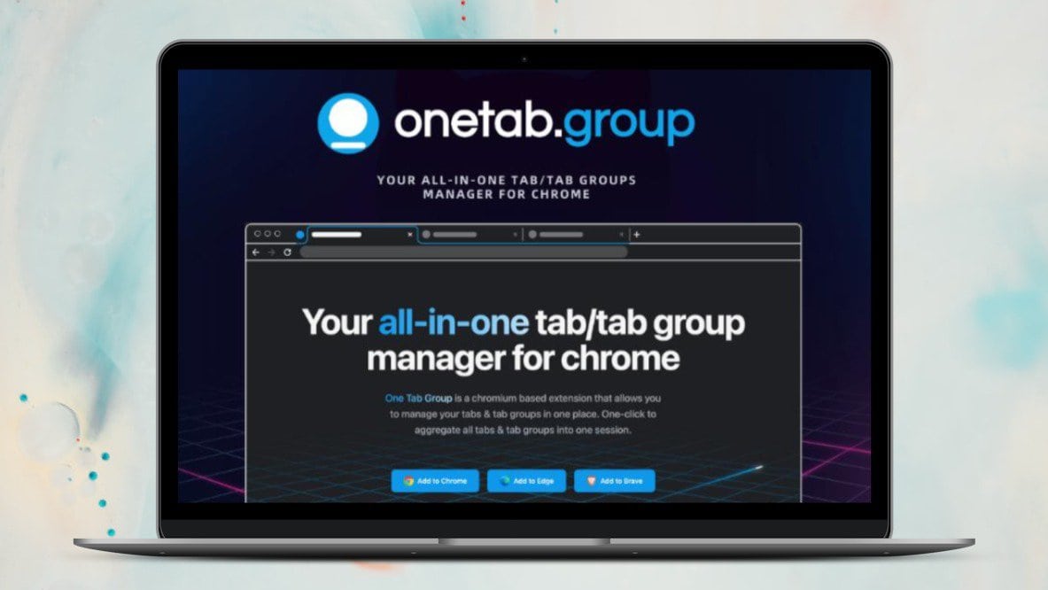 Limit your open browser tabs with OneTab