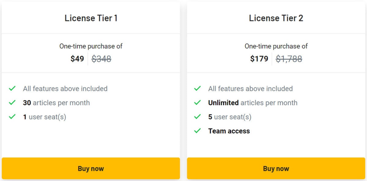 Trolly Lifetime Deal Pricing