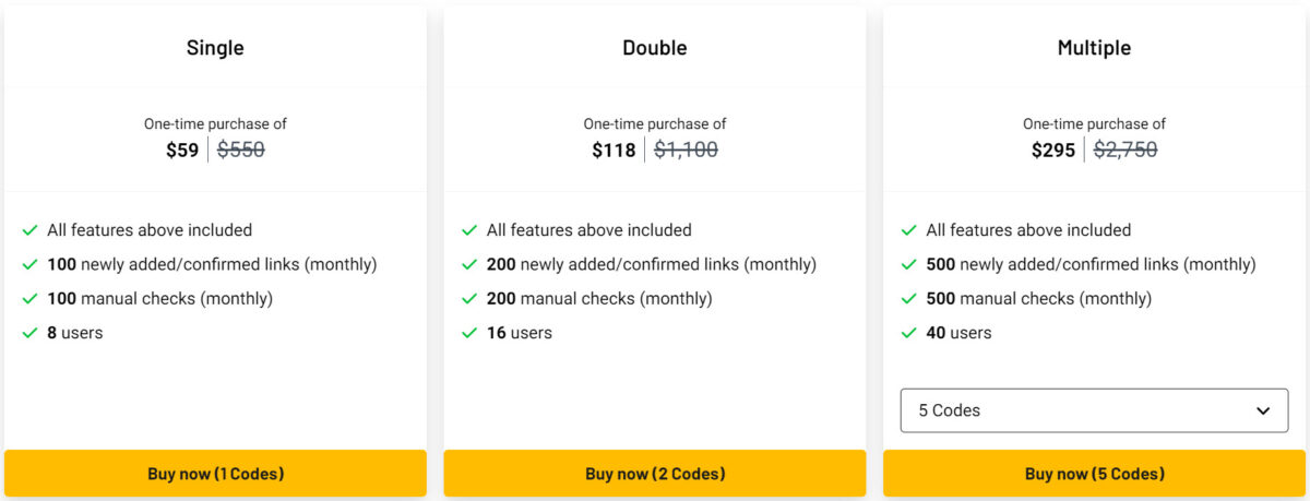 Base.me Lifetime Deal Pricing