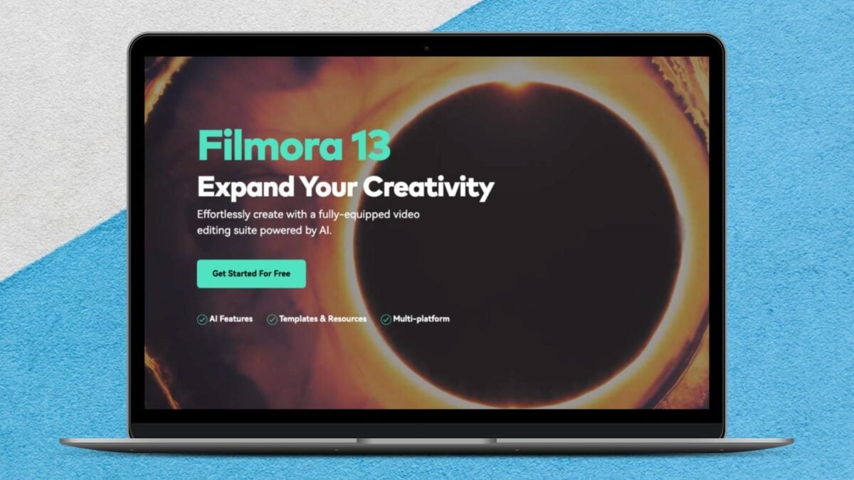 Wondershare Filmora 13 Lifetime Deal ✦ Experience Next-Gen Video Editing with AI